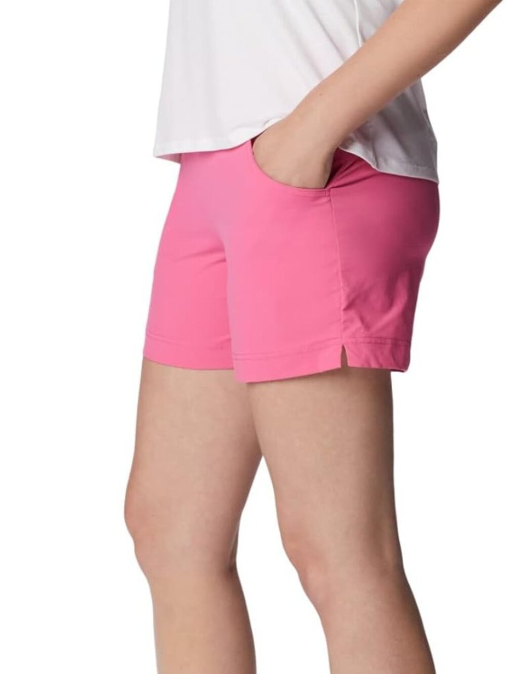Columbia Women's Anytime Casual 7" Inseam Short, Wild Geranium, S New w/ Tags!